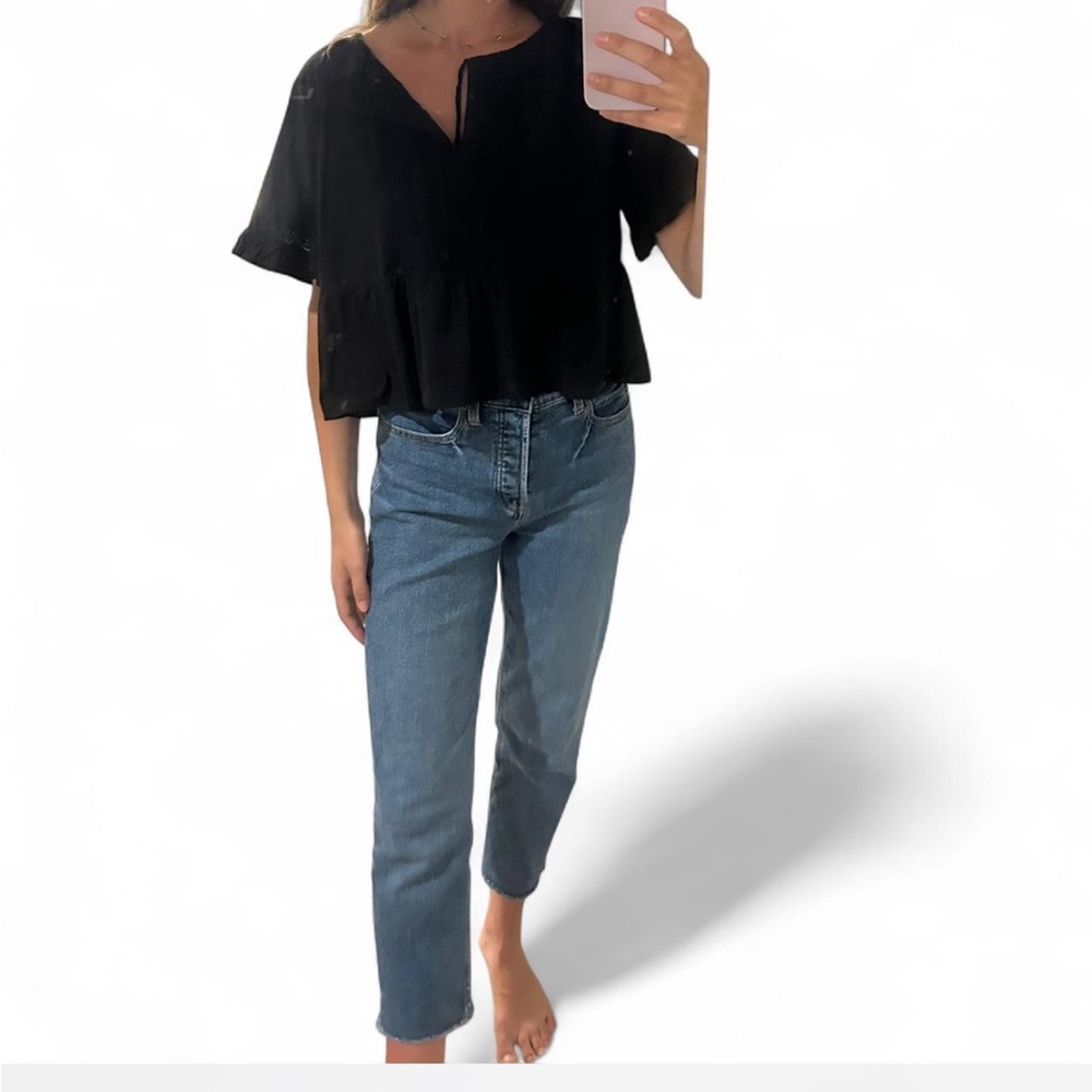 Cotton black top